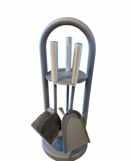 Eldställ Antracit Handtag I Rostfritt Stål