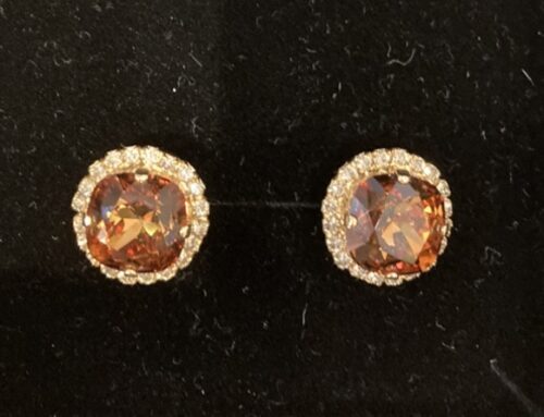 Caprice Renaissance örhänge guld brun