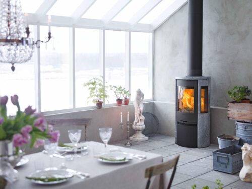 Contura 556T Style Täljsten, gjutjärnslucka svart