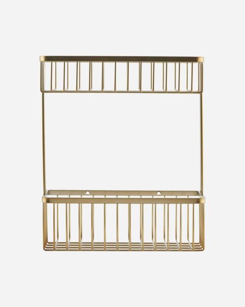 House Doctor Korg Bath Double Borstad Mässing