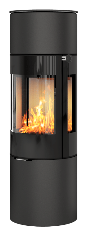 Rais Viva 140 L Glaslucka med sidoglas och cleverAir svart toppansluten