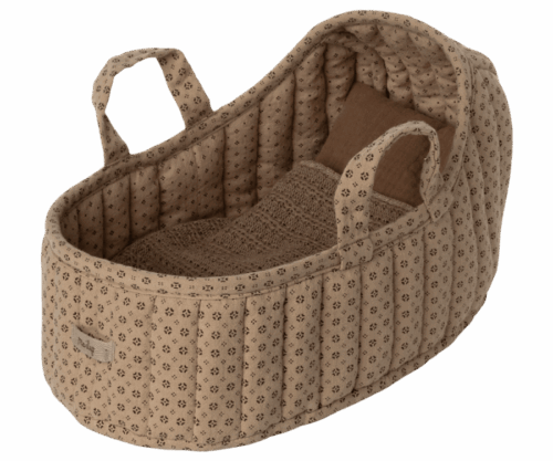 Maileg Stor Bärbar Säng Sand