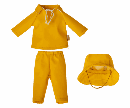 Maileg Regnkläder Med Hatt Teddy Pappa