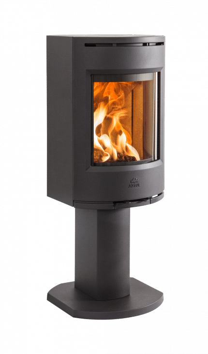 Jötul F 136 med pelare utan sidoglas