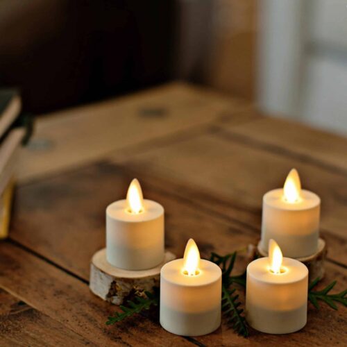 Luminara Värmeljus 4-Pack Uppladdningsbara