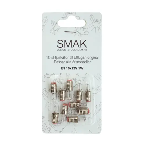 Glödlampor till Elflugan Original – 10-pack