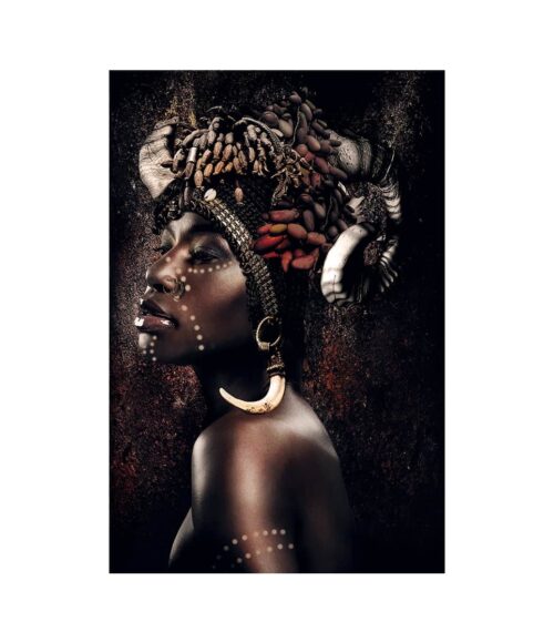 Cobra Art Tavla Queen Of Africa Plexiglas