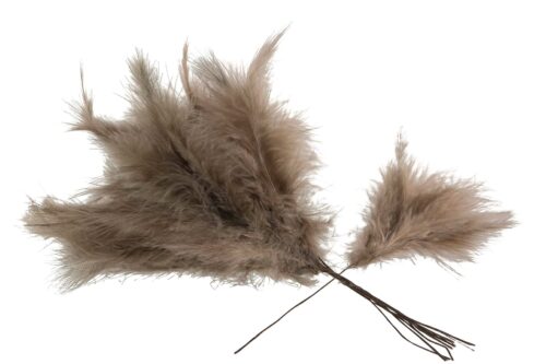 Fjäder Trådad Vippa Mullvad 12st