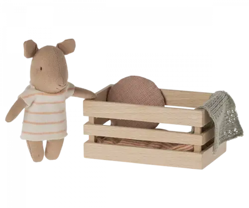 Maileg Babygris i Låda Flicka