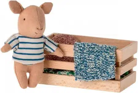 Maileg Babygris i Låda Pojke