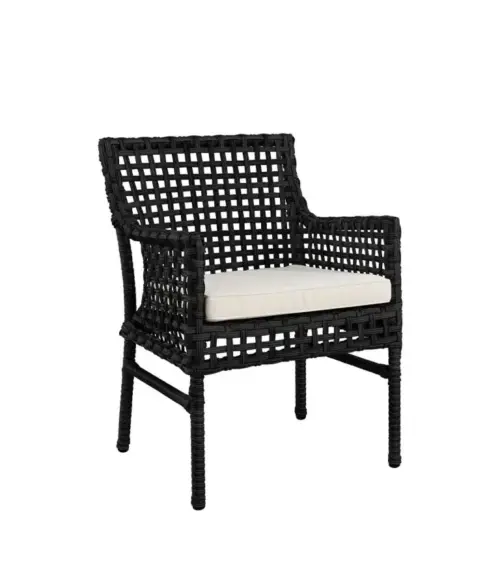 Artwood - Santa Monica Matstol Utomhus Svart Classic Black