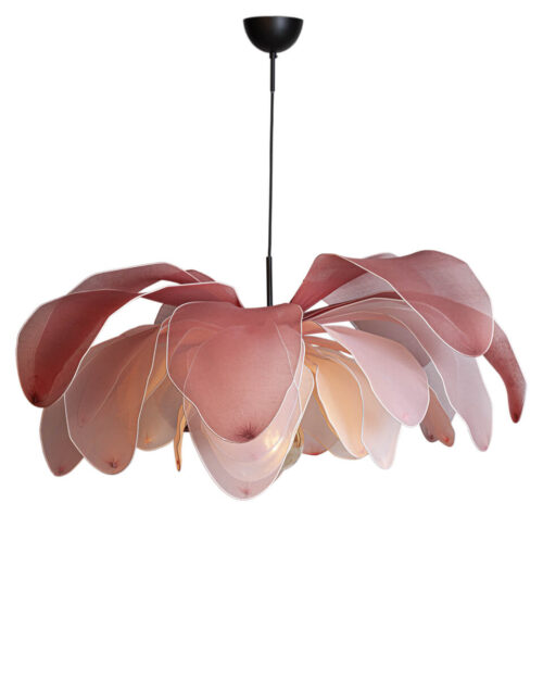 By Rydéns Lou Lou Taklampa Ø80 cm rosa