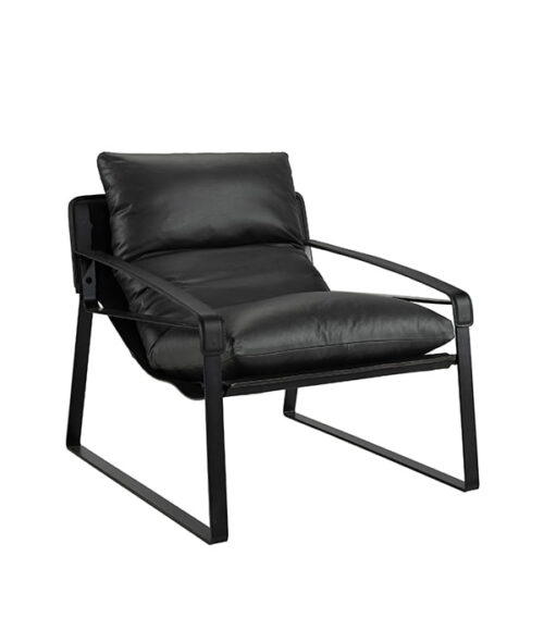 Artwood Skinnfåtölj Hillsdale Titanic Antracit