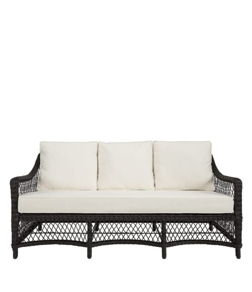 Artwood Utomhussoffa Marbella Svart inkl Dynor