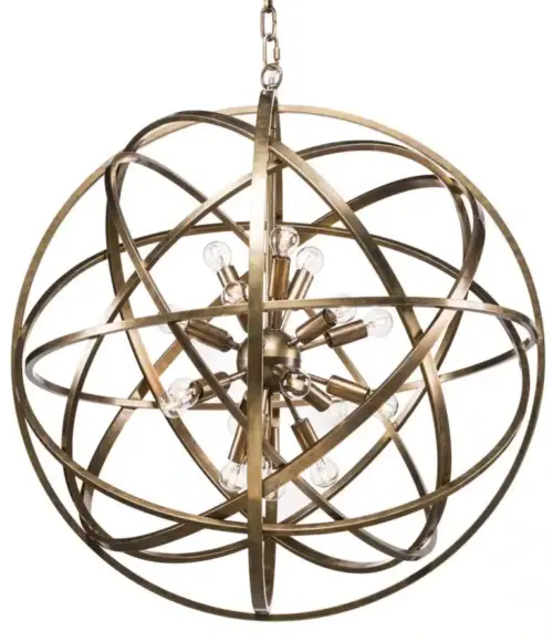 Artwood Taklampa Nest ø 80cm Mässing