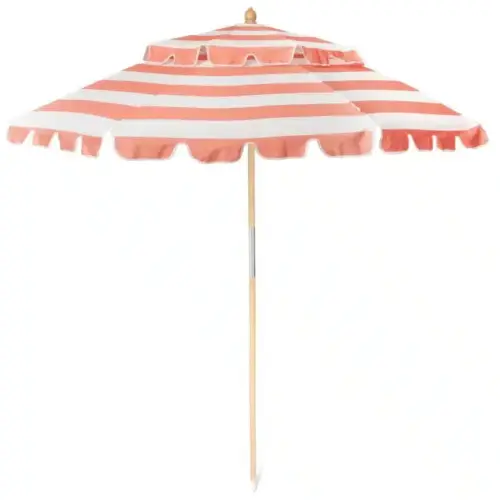 Monchiqe Parasoll Charete Retro Stripe Coral