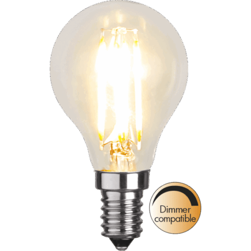 Star Trading Led-lampa e14 p45 clear