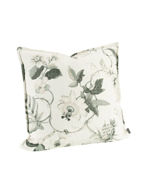 Artwood Kuddfodral Mabelle Offwhite/Green 50x50