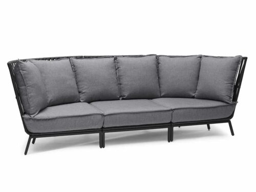Hillerstorp Jet Set Loungesoffa Svart