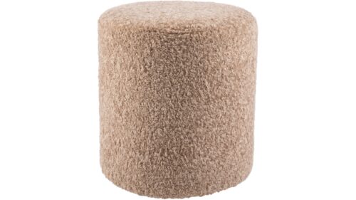 Puff Shaun beige dia 35 h38