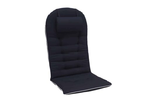 Hillerstorp Dyna Tennessee med nackkudde Marinblå med vit kant