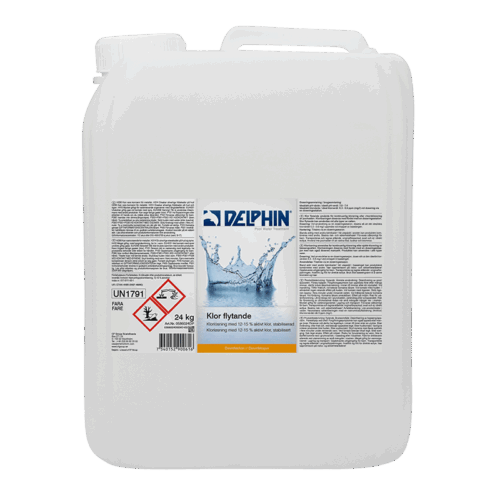 DELPHIN Klor flytande 24 kg