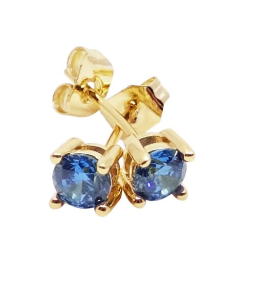 Pipol´s Beloved Örhänge Mini Safir Blå