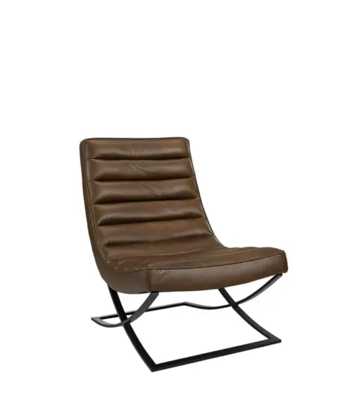 Artwood Brooks Lounge Chair chocolate brown
