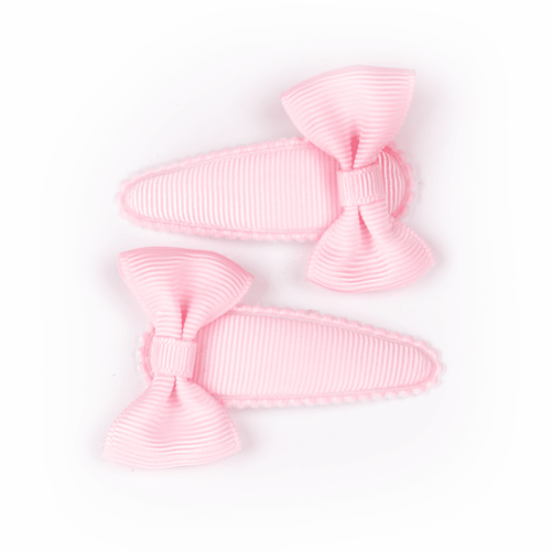 Busy Lizzie Hårspänne med en mini rosett rosa