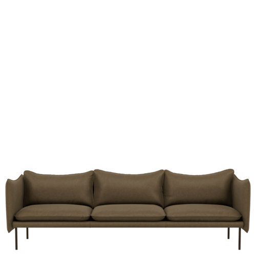 Fogia Tiki Soffa 3-sits - Vintage Tabacco Läder