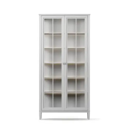 Englesson Stockholm 2.0 Vitrinskåp med Belysning Whitewash