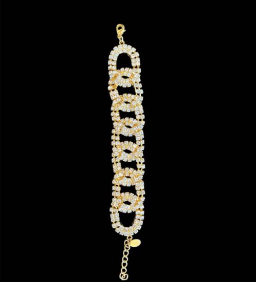 Caprice Decadent Armband Glam Chain Jr Guld Klar