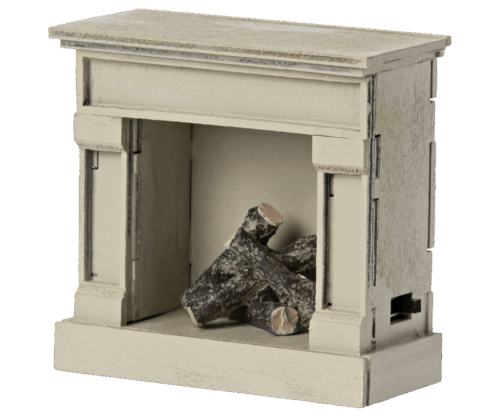 Maileg Eldstad Offwhite