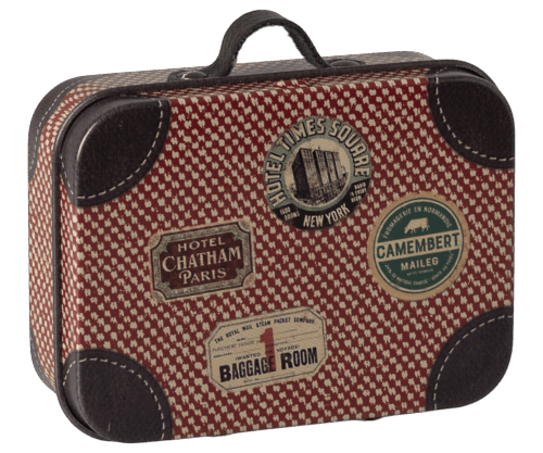 Maileg Resväska Micro Röd