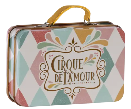 Maileg Liten resväska, Harlequin