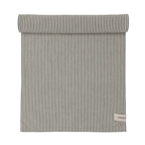 ERNST Löpare 45x150 Randig Grön/Beige