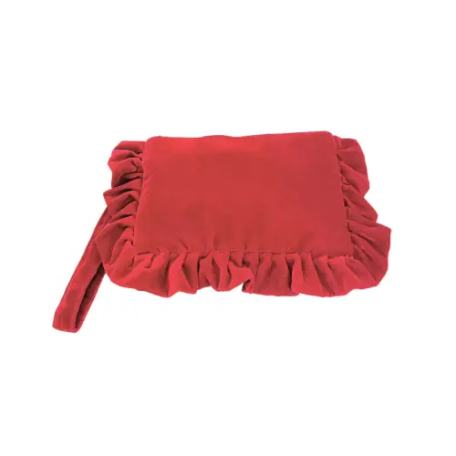 Pipol Clutch Velvet Dream rost röd