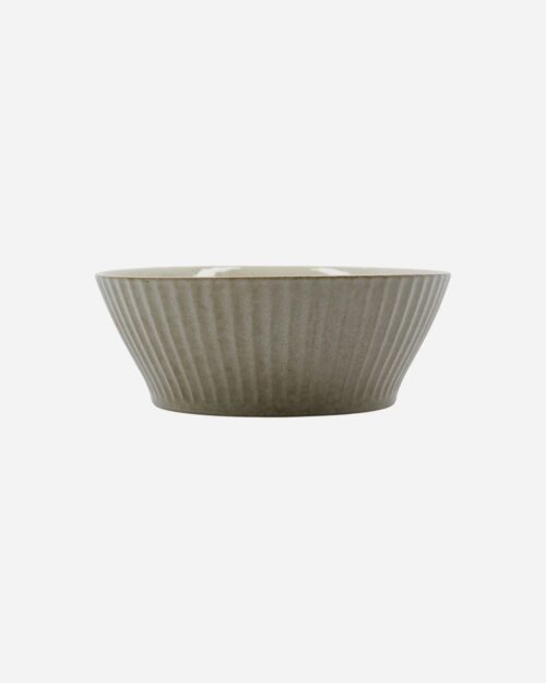 House Doctor Skål Pleat Grå/Brun
