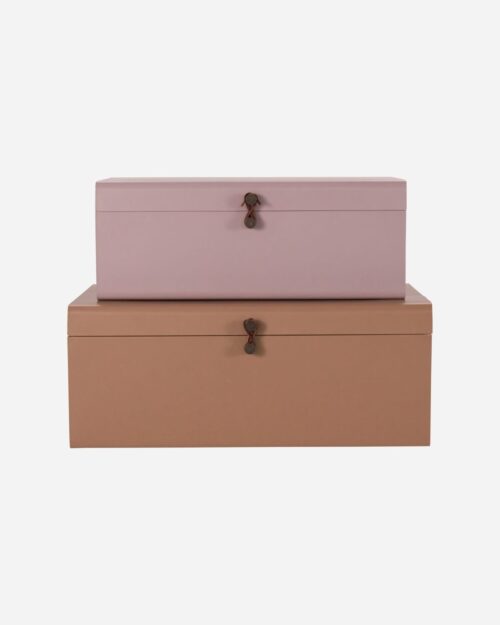 House Doctor Förvaring Metal Beige/Rosa