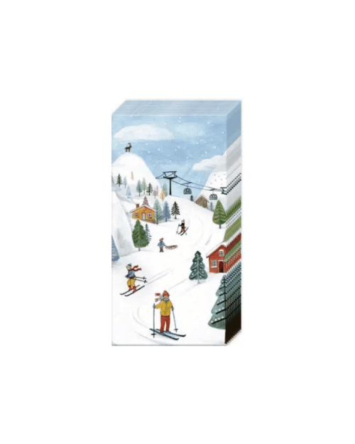 Näsduk Vinter glädje