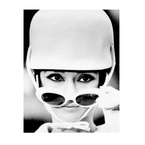 Cobra Art Tavla Audrey Hepburn Cap plexiglas