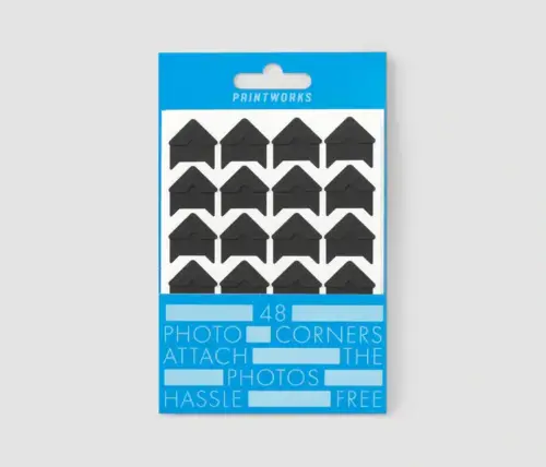 Fotoklistermärken Svart