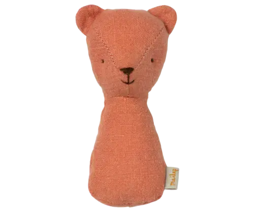 Maileg Teddy skallra korall