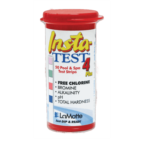 Teststickor Insta Test för ph/klor/brom/alka/hård.