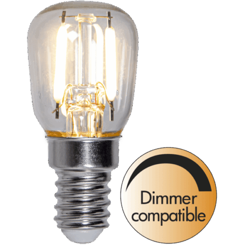 Star Trading LED-lampa E14 ST26 Clear White Filament