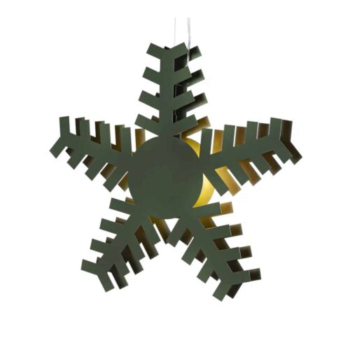 By Rydéns Gleam adventsstjärna Ø60 cm Grön