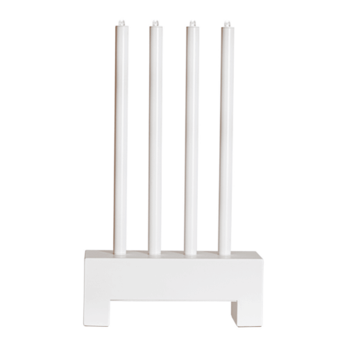 By Rydéns Twinkle Adventsljusstake Vit