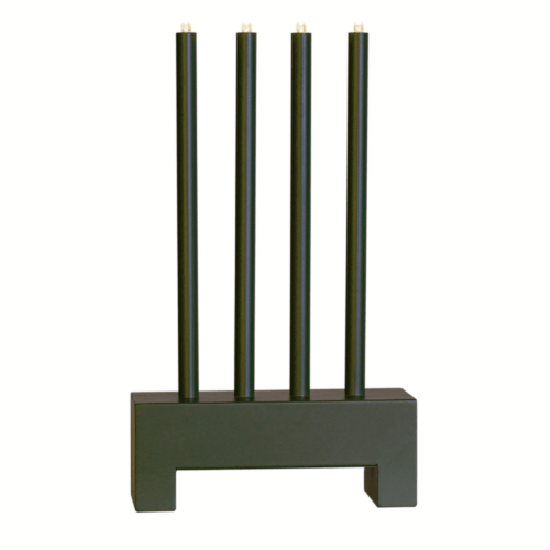 By Rydéns Twinkle Adventsljusstake Mörkgrön