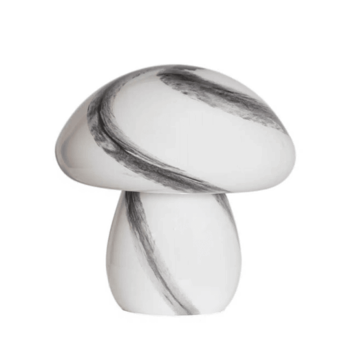 Mira Mushroom Bordslampa H30 cm Vit/Svart