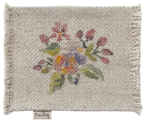 Maileg Matta med Blommor Liten